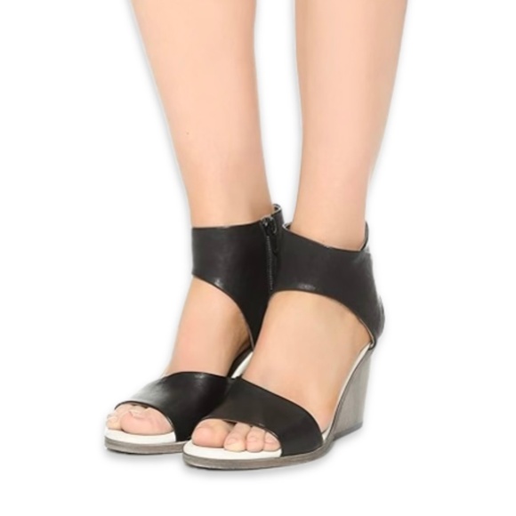 Coclico Aster Leather Heeled Sandals Size 8-8.5 - Picture 1 of 16